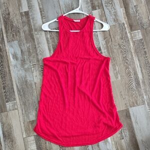 Free People Bright Red Tank Top